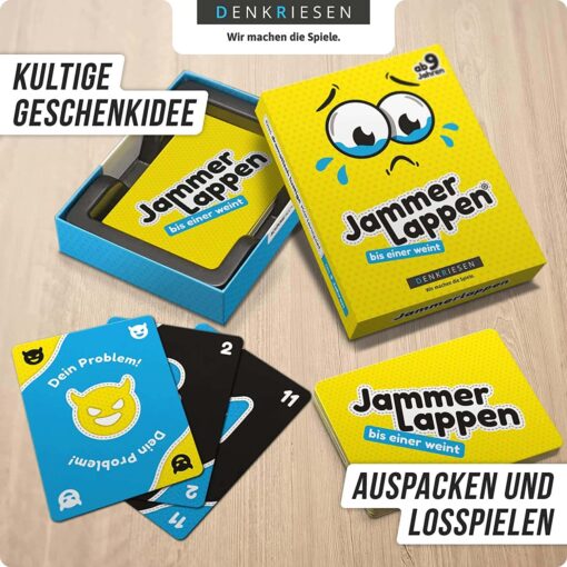 Denkriesen Jammerlappen - Das dramatisch lustige Kartenspiel2