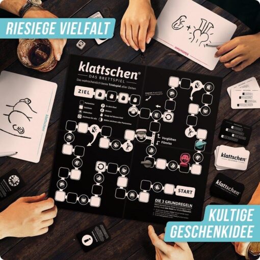 Denkriesen klattschen® - Trinkspiel - DAS BRETTSPIEL1