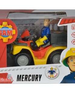 Feuerwehrmann Sam Mercury-Quad mit Figur3