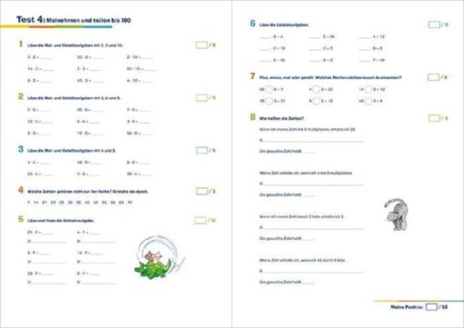 Fit für die Schule Tests mit LZK Mathematik 3. Klasse2