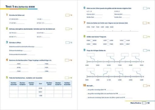 Fit für die Schule Tests mit LZK Mathematik 4. Klasse1