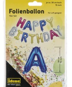 Folienballon Happy 36 cm, 13er Set.jpeg