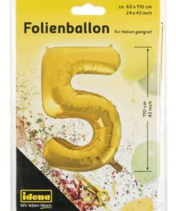 Folienballon Zahl 5 gold, 60 x 110 cm.jpeg