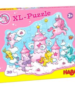 HABA 305467 Puzzle Einhorn Glitzerglück  Wolkenpuzzelei