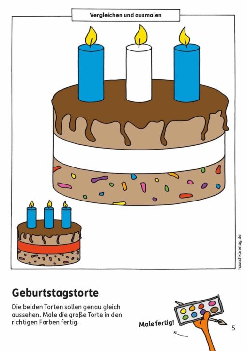 Hauschka Verlag Kindergartenblock - Das kann ich schon! 2