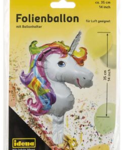 Idena Folienballon Einhorn 35 cm1.jpeg