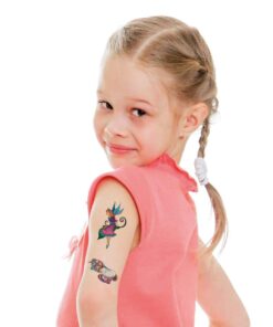 Kinder Tattoos, Elfen, Einhörner, 11 Aufkleber2.jpeg