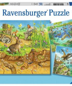 Kinderpuzzle Tiere in ihren Lebensräumen, 3x49 Teile.jpeg