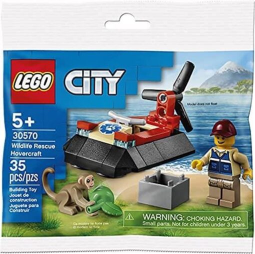 LEGO® City 30570 Luftkissenboot für Tierrettungen