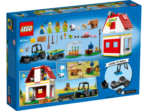 LEGO® City 60346 Bauernhof mit Tieren2