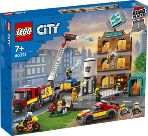 LEGO® City Fire 60321 Feuerwehreinsatz mit Löschtruppe