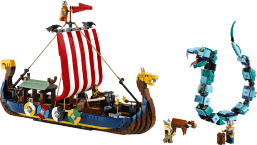 LEGO® Creator 31132 Wikingerschiff mit Midgardschlange2