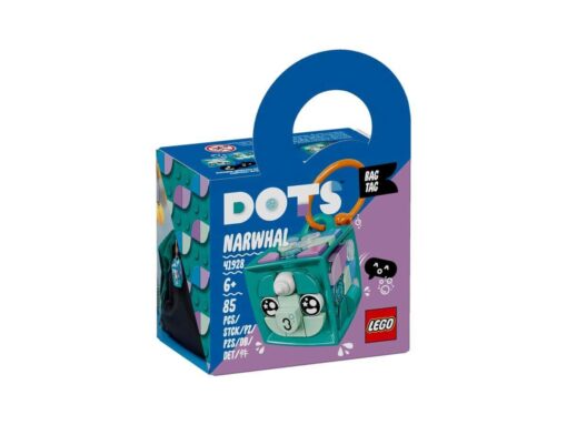 LEGO® DOTS 41928 Taschenanhänger Narwal