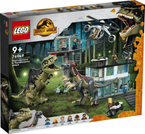 LEGO® Jurassic World™ 76949 Giganotosaurus & Therizinosaurus Angriff