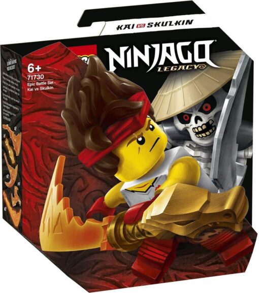 LEGO® Ninjago Battle 71730 Battle Set  Kai versus Skulkin