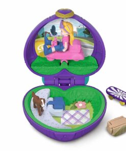 Mattel Polly Pocket Picknick Herz, lila1.jpg