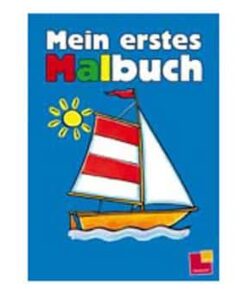 Mein erstes Malbuch, blau