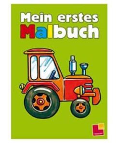 Mein erstes Malbuch grün