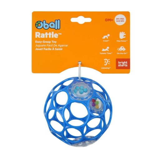 Oball Rattle 10 cm Blau