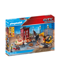 PLAYMOBIL-70443-City-Action-Minibagger-mit-Bauteil