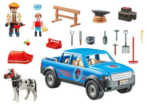 PLAYMOBIL® 70518 Country Mobiler Hufschmied1