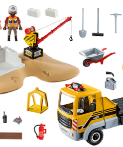 PLAYMOBIL® 70742 City Action Baustelle mit Kipplaster1