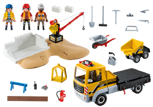 PLAYMOBIL® 70742 City Action Baustelle mit Kipplaster1