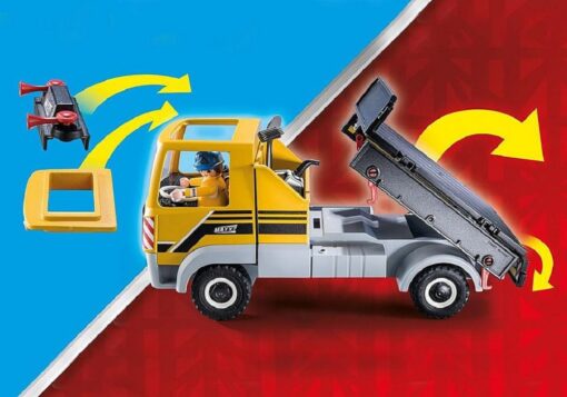 PLAYMOBIL® 70742 City Action Baustelle mit Kipplaster4