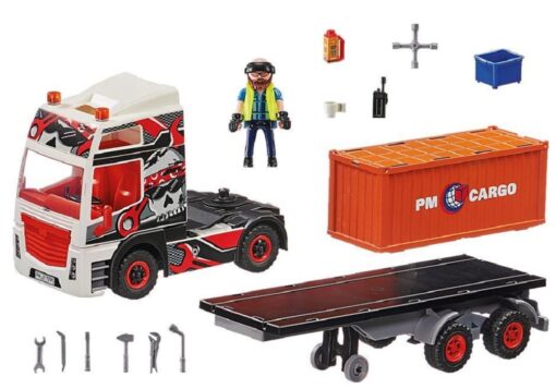 PLAYMOBIL® 70771 City Action LKW mit Anhänger1