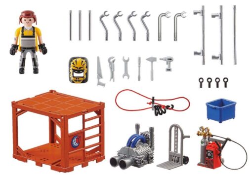 PLAYMOBIL® 70774 City Action Containerfertigung1