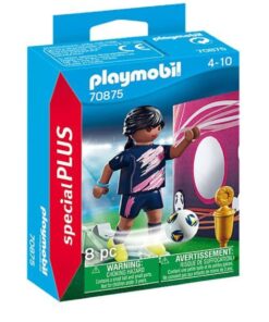 PLAYMOBIL® 70875 Fußballerin mit Torwand und Pokal1