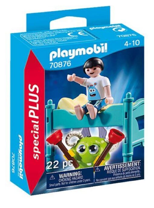 PLAYMOBIL® 70876 Kind mit Monsterchen und lustigem Zubehör.