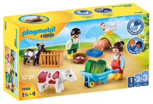 PLAYMOBIL® 71158 1.2.3. Spielspaß auf dem Bauernhof