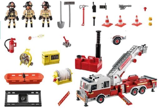 PLAYMOBIL® City Action 70935 Feuerwehr-Fahrzeug  US Tower Ladder1