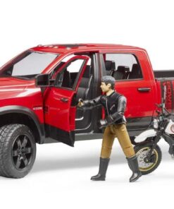 Power Wagon mit Scrambler Ducati Desert Sled und Fahrer2.jpeg