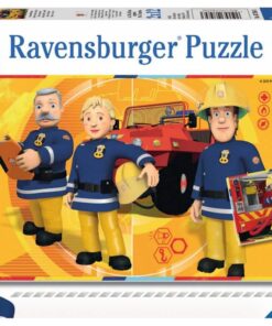 Puzzle Feuerwehrmann Sam im Einsatz, 2x12 Teile.jpeg