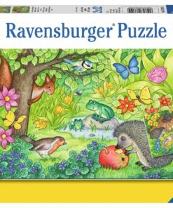 Puzzle Tiere in unserem Garten, 2x12 Teile.jpg