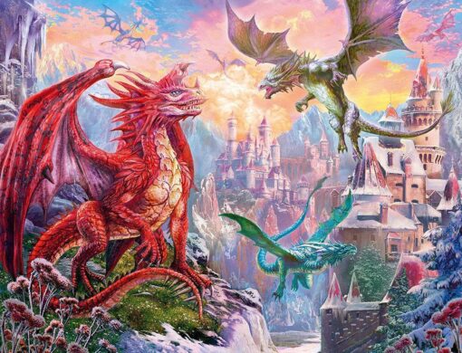 Ravensburger Fantasy Puzzle  Drachenland  2000 Teile1