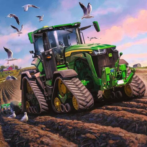 Ravensburger Kinderpuzzle 05173 - John Deere in Aktion - 3x49 Teile2