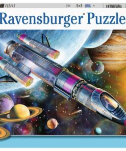 Ravensburger Kinderpuzzle 12939 - Mission im Weltall 100 Teile XXL