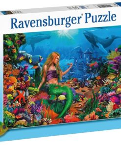 Ravensburger Kinderpuzzle 12987 - Die Meereskönigin 200 Teile XXL