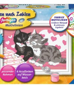 Ravensburger Malen nach Zahlen Kuschelkatzen