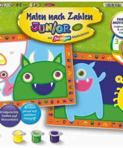 Ravensburger Malen nach Zahlen - Lustige Monster