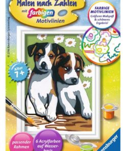 Ravensburger Malen nach Zahlen Süsse Welpen