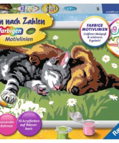 Ravensburger Malen nach Zahlen Tiefer Schlaf