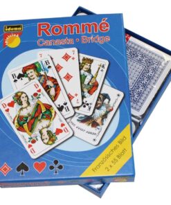 Romme in Stülpsch. 2x55 Blatt, franz. Bild