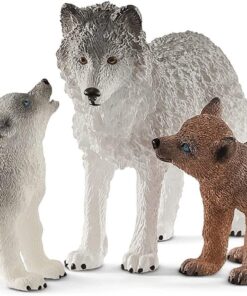 Schleich 42472 Wolfsmutter mit Welpen1