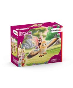 Schleich 70713 bayala® Elfe auf Glitzer-Eule1