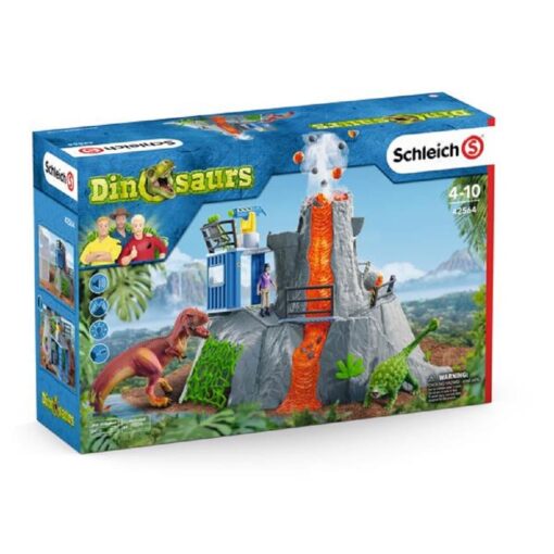 Schleich® 42564 Dinosaurs Große Vulkan-Expedition