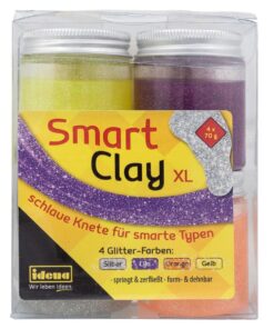 Smart Clay XL, 4 x 70 g, 4 Glitter-Farben.jpeg